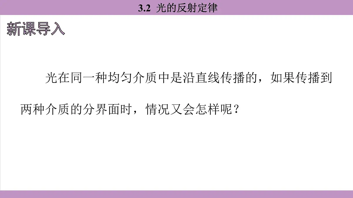 沪粤版(2024)八年级物理上册 3.2 光的反射定律(课件)第3页
