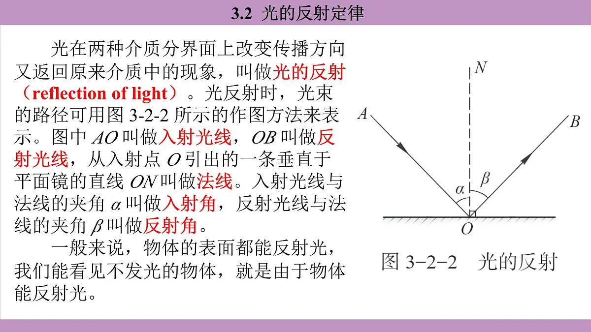 沪粤版(2024)八年级物理上册 3.2 光的反射定律(课件)第7页