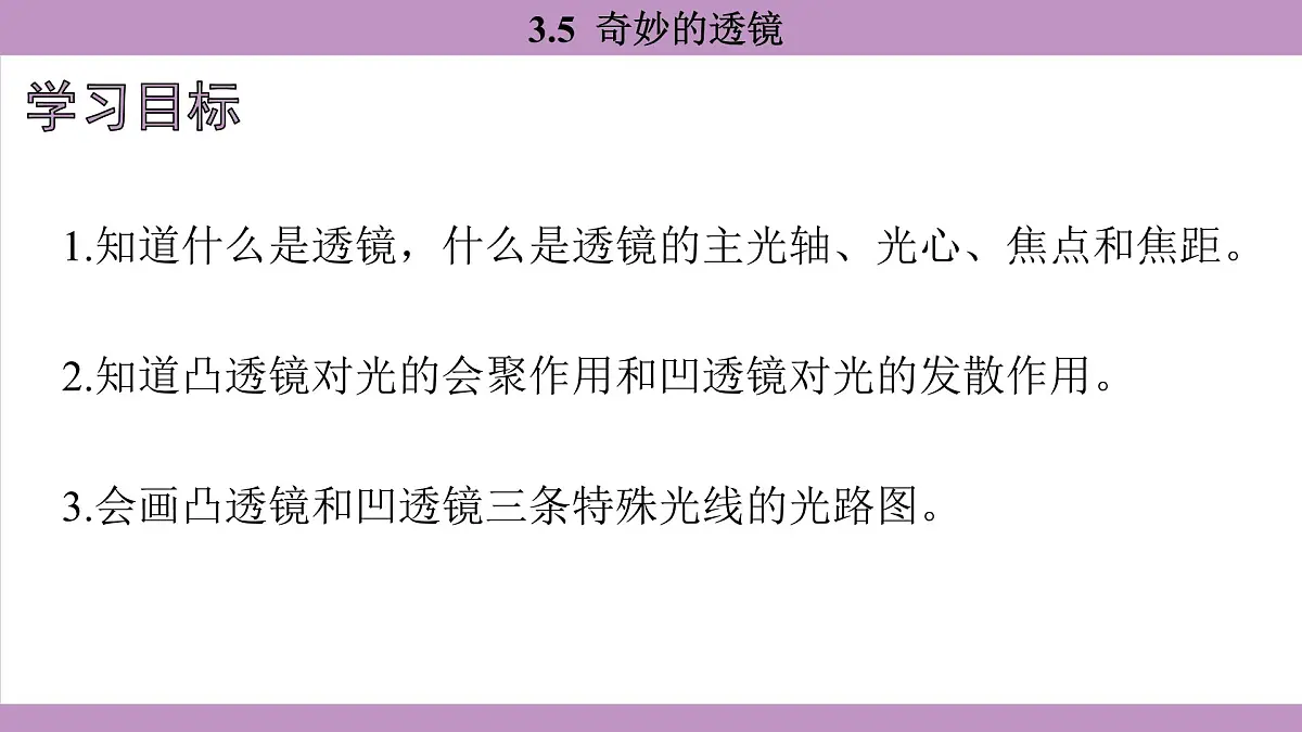 沪粤版(2024)八年级物理上册 3.5 奇妙的透镜(课件)第4页