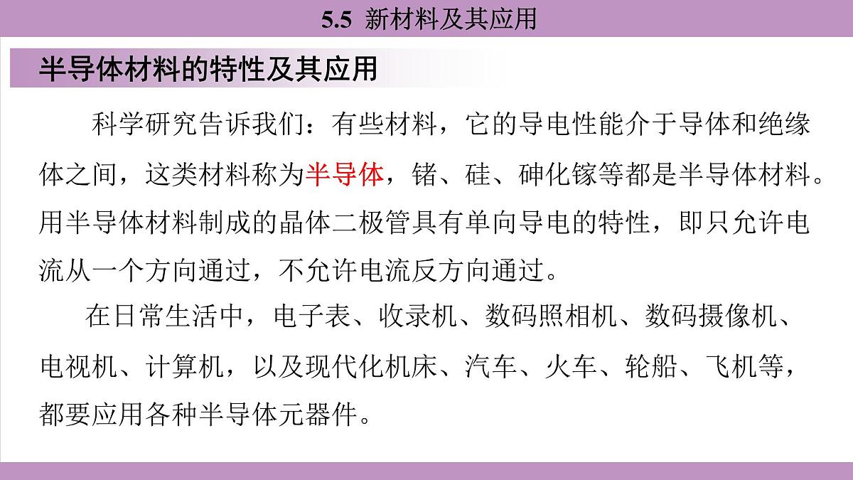 沪粤版(2024)八年级物理上册 5.5 新材料及其应用(课件)第6页