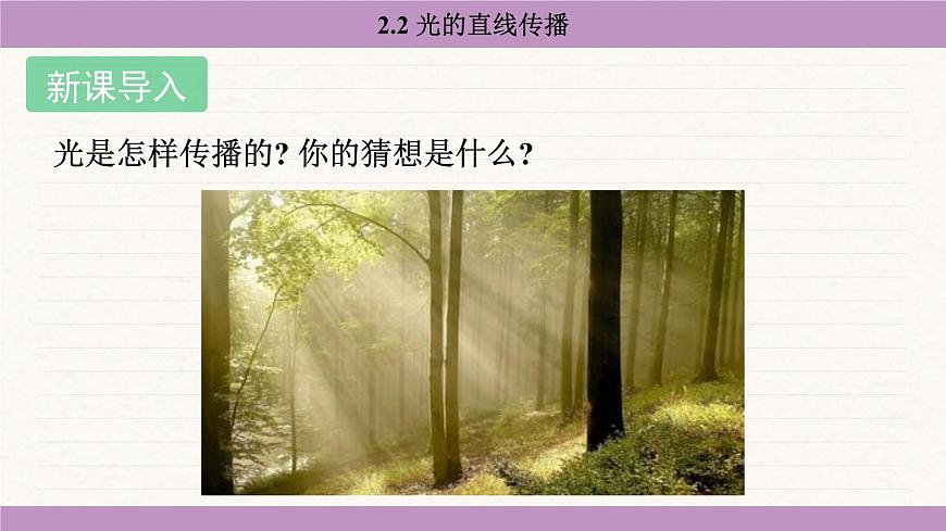 苏科版(2024)八年级物理上册 2.2 光的直线传播(课件)第3页