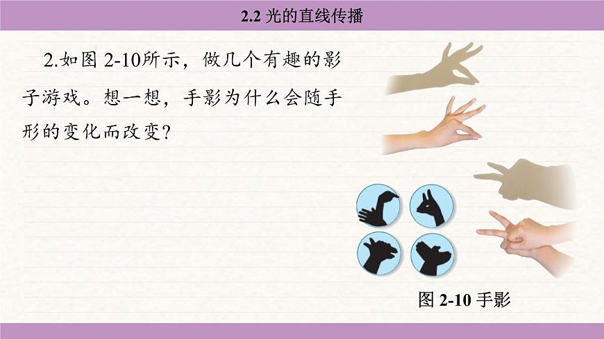 苏科版(2024)八年级物理上册 2.2 光的直线传播(课件)第6页