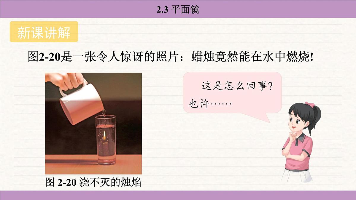 苏科版(2024)八年级物理上册 2.3 平面镜(课件)第4页