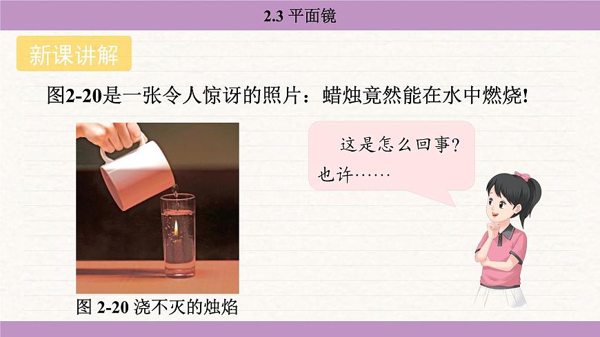 蘇科版(2024)八年級物理上冊 2.3 平面鏡(課件)第4頁