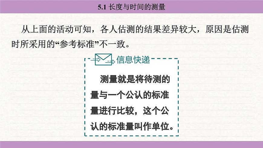 蘇科版(2024)八年級物理上冊 5.1 長度與時間的測量(課件)第8頁