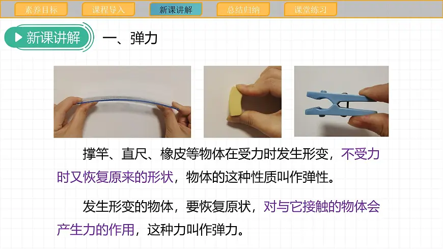 7.2 弹力 课件 初中物理人教版(2024)八年级下册第6页