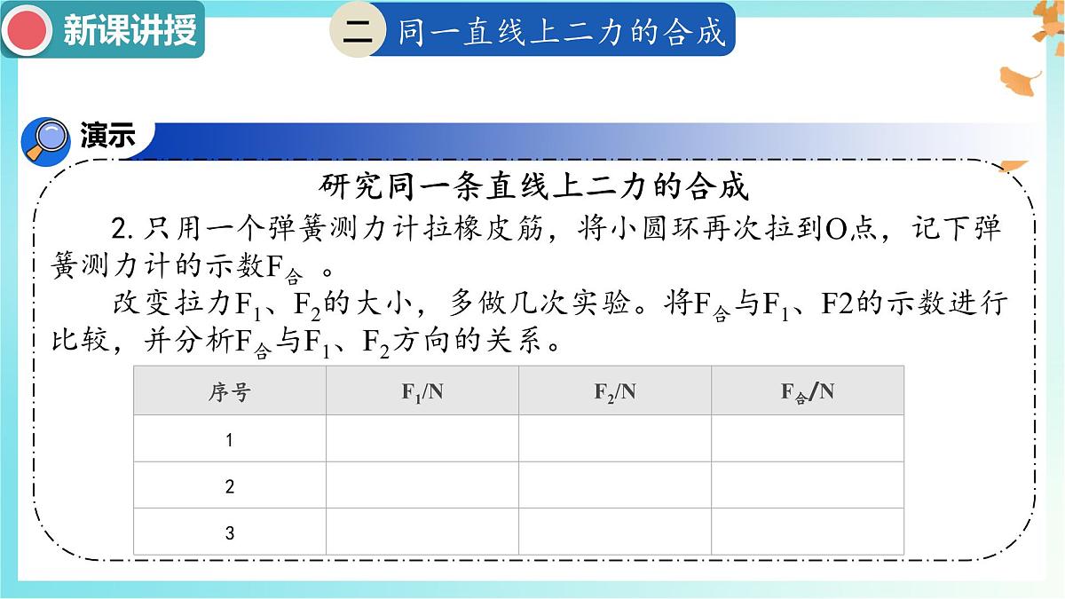 8.4 同一直线上二力的合成 课件 初中人教版(2024)物理八年级下册第7页