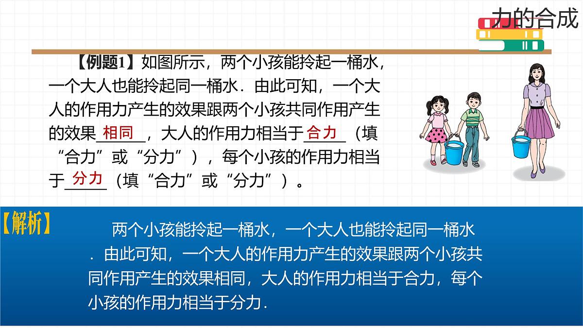8.4 同一直线上二力的合成 课件 人教版(2024)初中物理八年级下册第6页