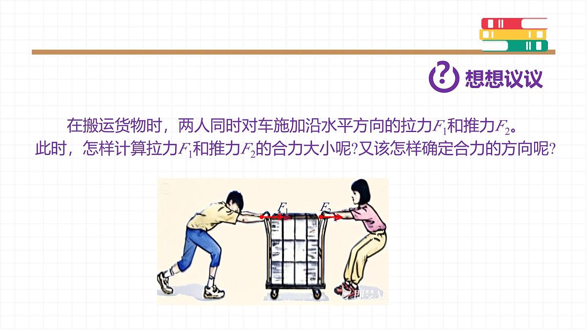 8.4 同一直线上二力的合成 课件 人教版(2024)初中物理八年级下册第8页