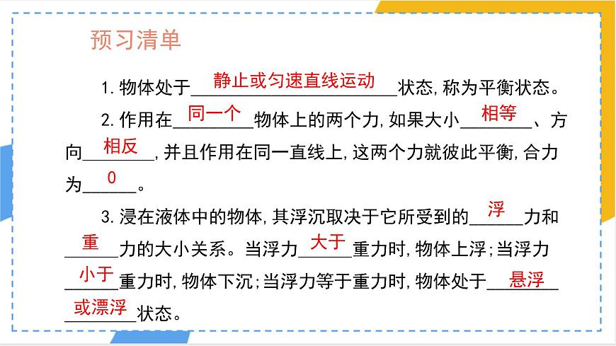 10.3 物体的浮沉条件及应用 课件 人教版(2024)物理八年级下册第2页