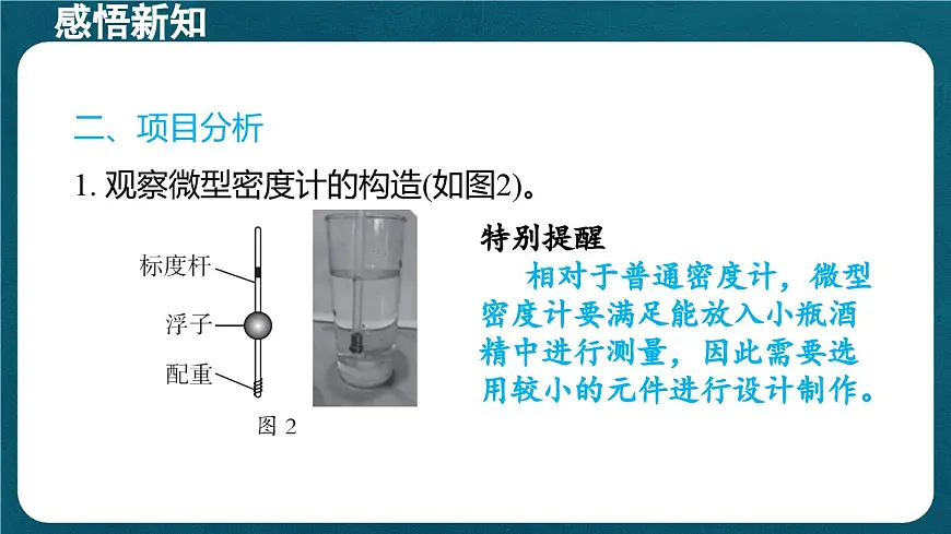 10.4 跨学科实践:制作微型密度计(课件)初中物理人教版(2024)八年级下册第6页