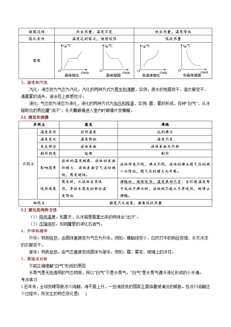 2025年九年级中考物理热点考点知识专项训练:热点五 全球气候变暖导致极端海洋热浪猛增第2页