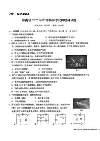 2025年海南省中考模拟考试物理试题(中考模拟)