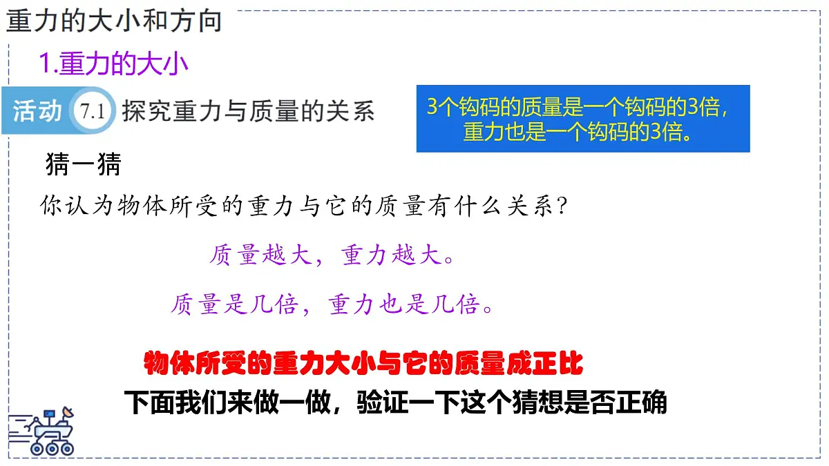 2024-2025学年苏科版物理八年级下册 7.2 重力 力的示意图 课件 (1)第8页