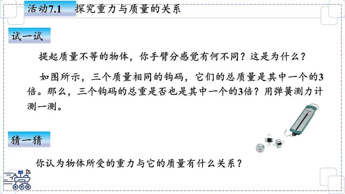 2024-2025学年苏科版物理八年级下册 7.2 重力 力的示意图 课件第3页