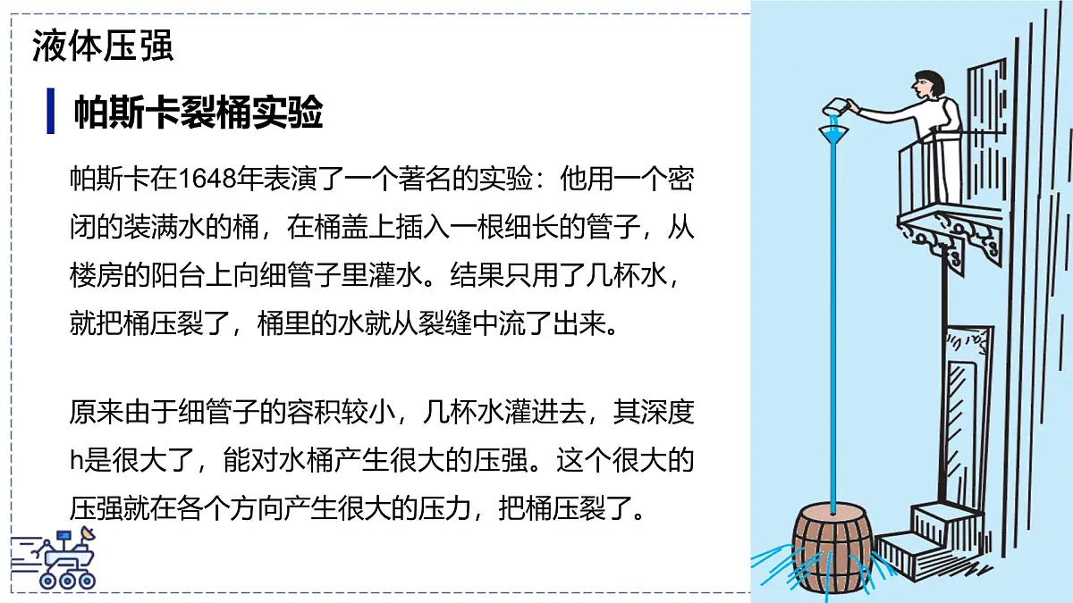 2024-2025学年苏科版物理八年级下册 9.2 液体的压强 课件第8页