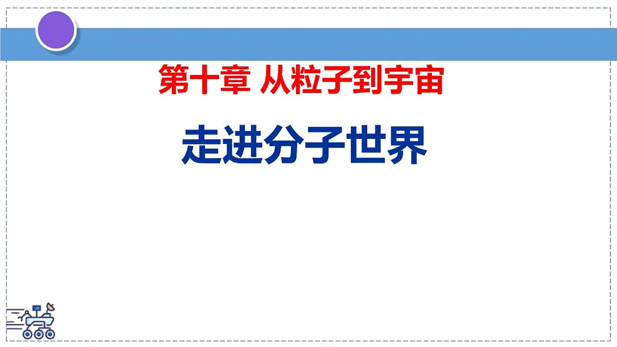 2024-2025学年苏科版物理八年级下册 10.1 走进分子世界 课件 (1)第1页