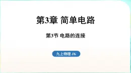 教科版（2024）物理九年级全一册 3.3 电路的连接（課件）