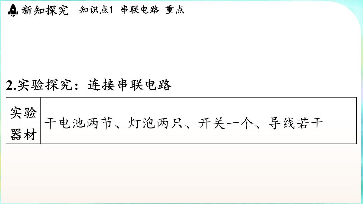 教科版(2024)物理九年级全一册 3.3 电路的连接(课件)第4页