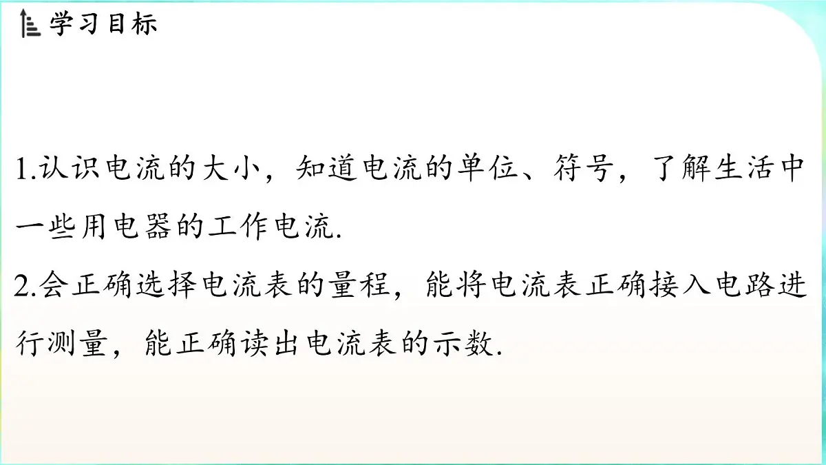 教科版(2024)物理九年级全一册 4.1 电流(课件)第2页