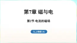 教科版（2024）物理九年级全一册 7.2 电流的磁场（課件）