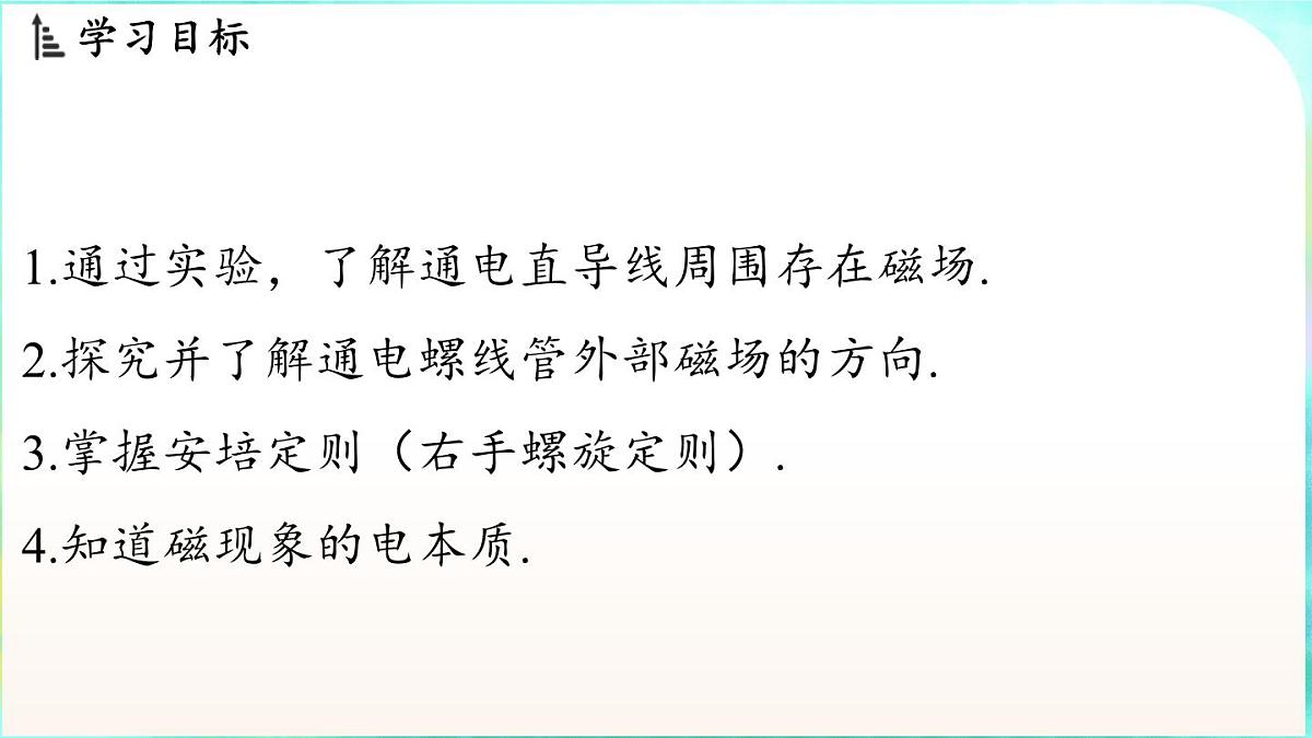 教科版(2024)物理九年级全一册 7.2 电流的磁场(课件)第2页