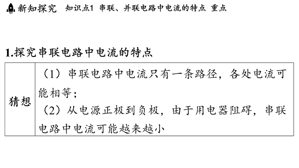 4.3 简单电路中电流、电压的特点(课件)2025-2026学年教科版九年级物理上册001第3页