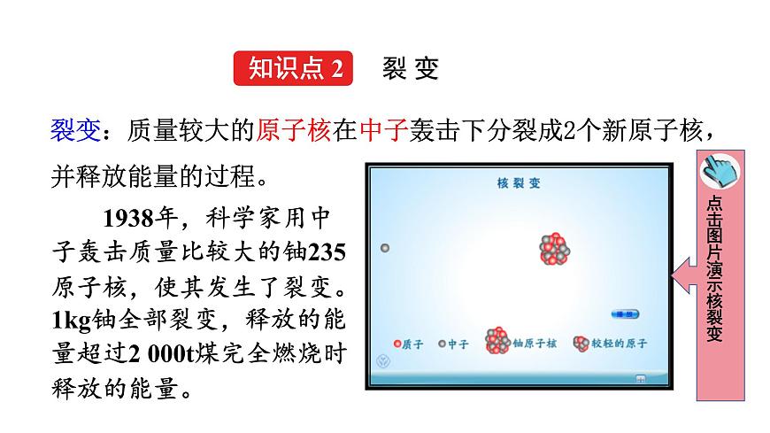 人教版九年級物理下冊22.2核能課件第6頁