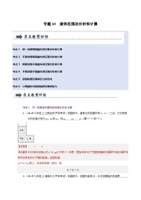 人教版2025年八年级下册物理期中真题汇编  专题05  液体压强的比较和计算（六大题型）