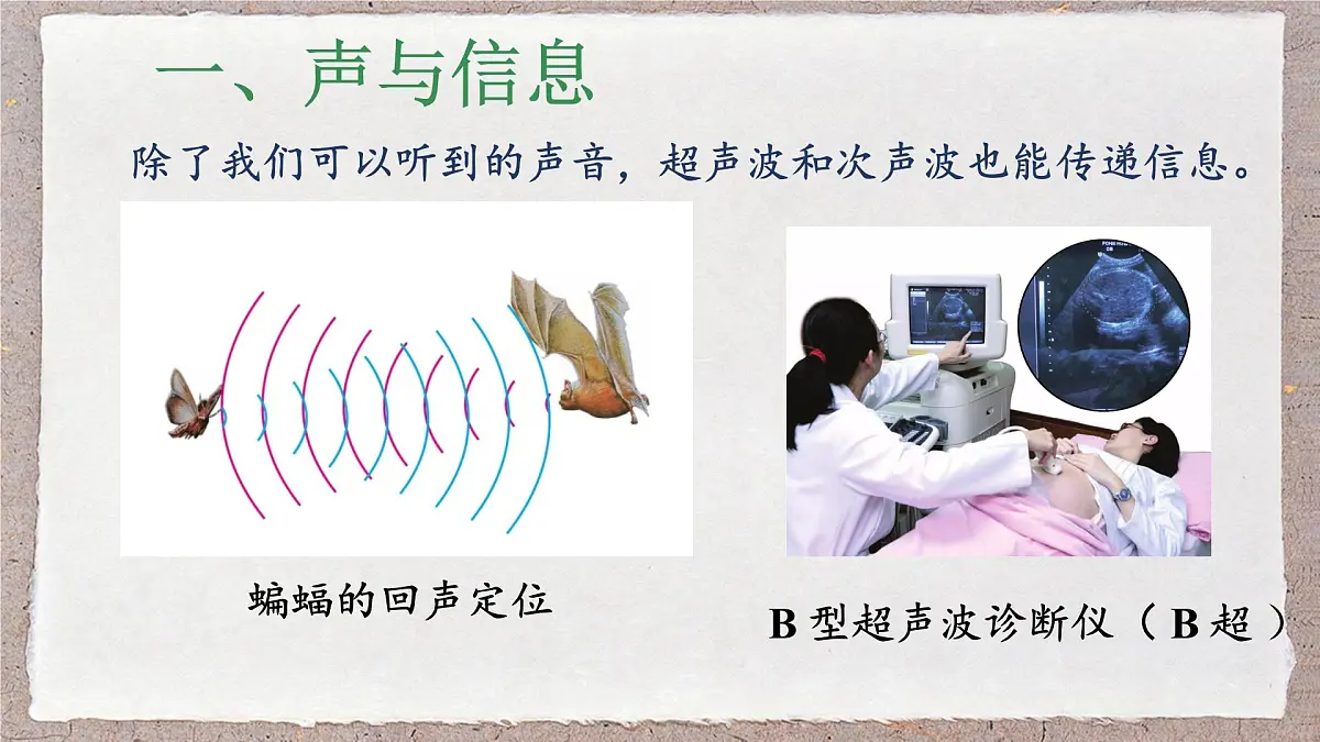 人教版物理(2024)八年级上册 2.3 声的利用 课件第6页