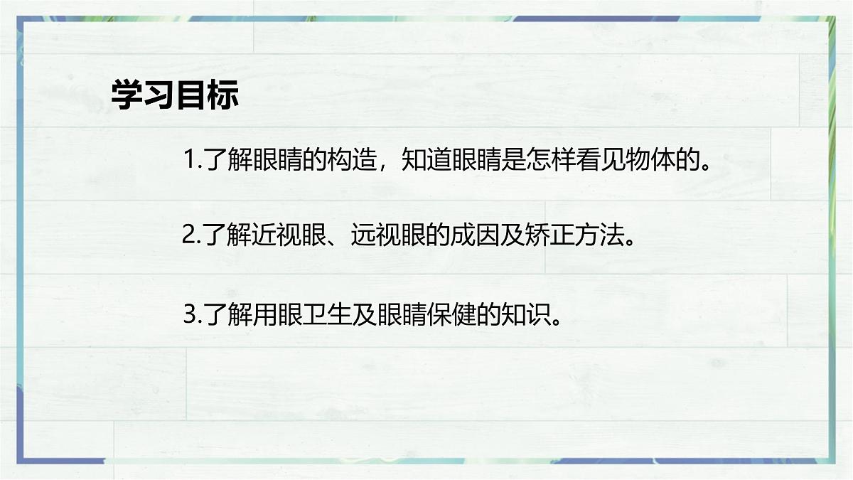 人教版物理(2024)八年级上册 5.4 眼睛和眼镜 课件 初中第2页