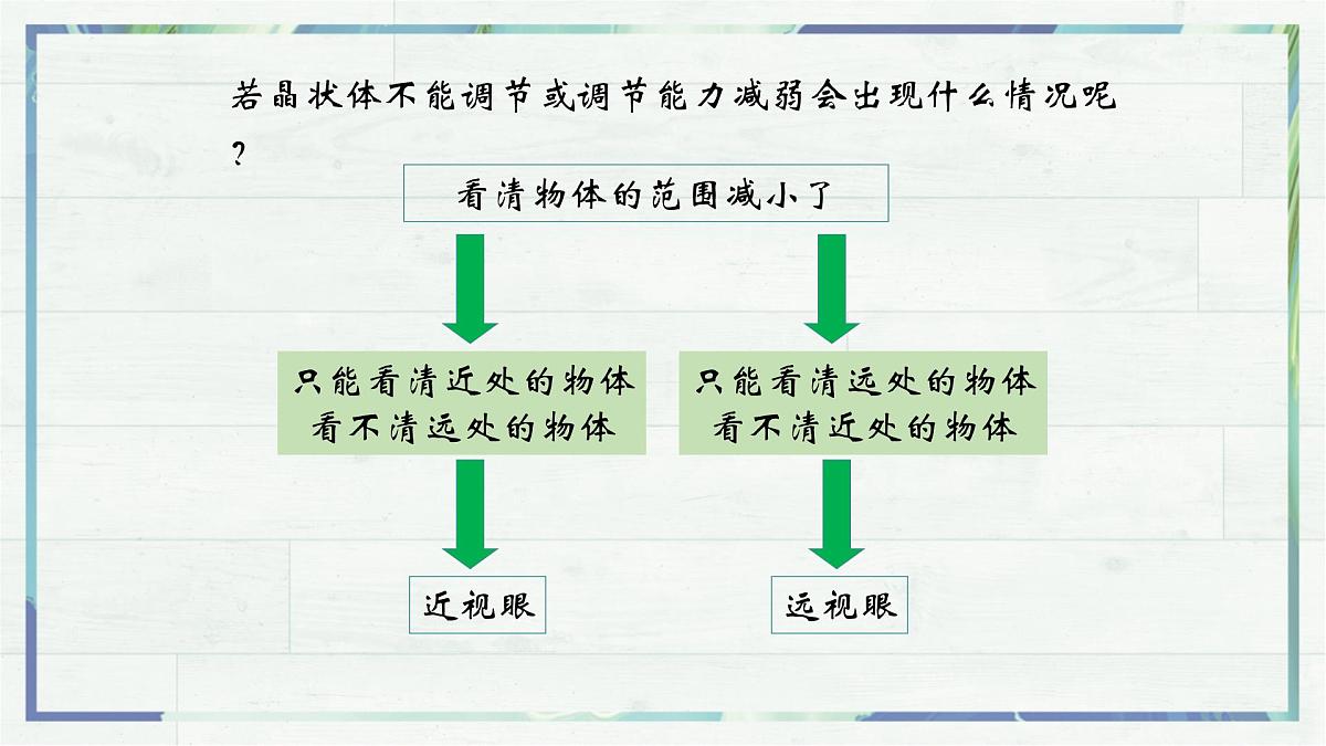 人教版物理(2024)八年级上册 5.4 眼睛和眼镜 课件 初中第8页
