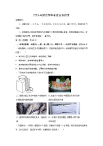 2025年山东省潍坊市中考二模模拟练习物理试卷（解析版）