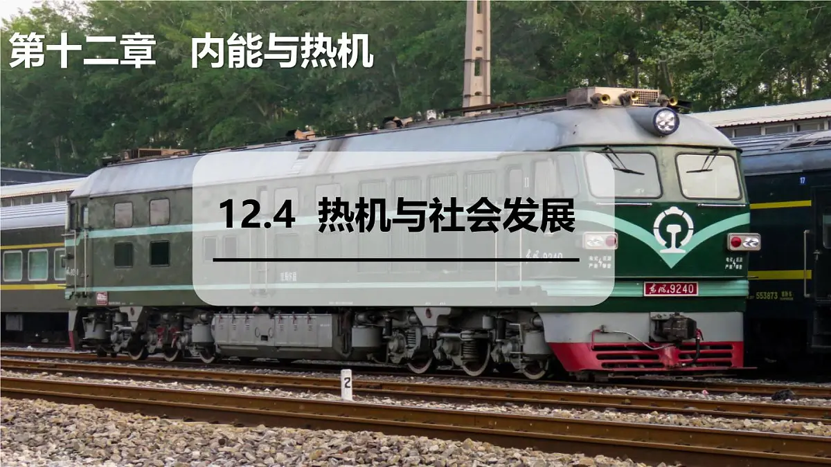 12.4 热机与社会发展(课件)2025-2026学年沪粤版九年级物理上册第1页