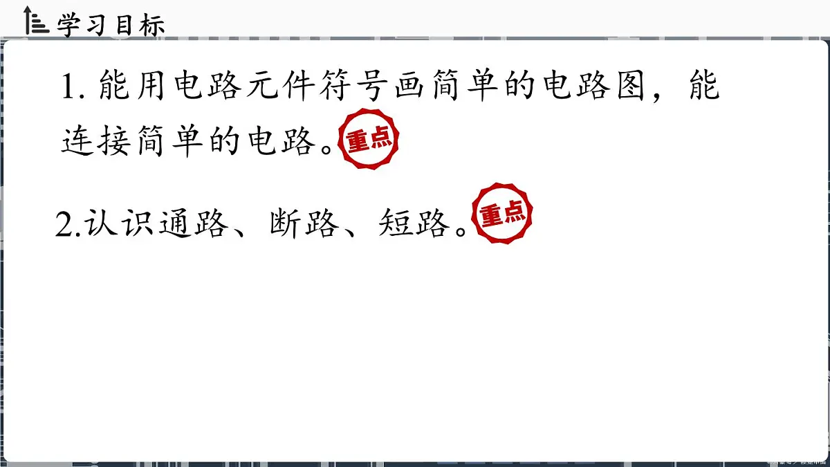 人教版(2024)物理九年级上册 15.2电流和电路(第2课时) (课件)第2页
