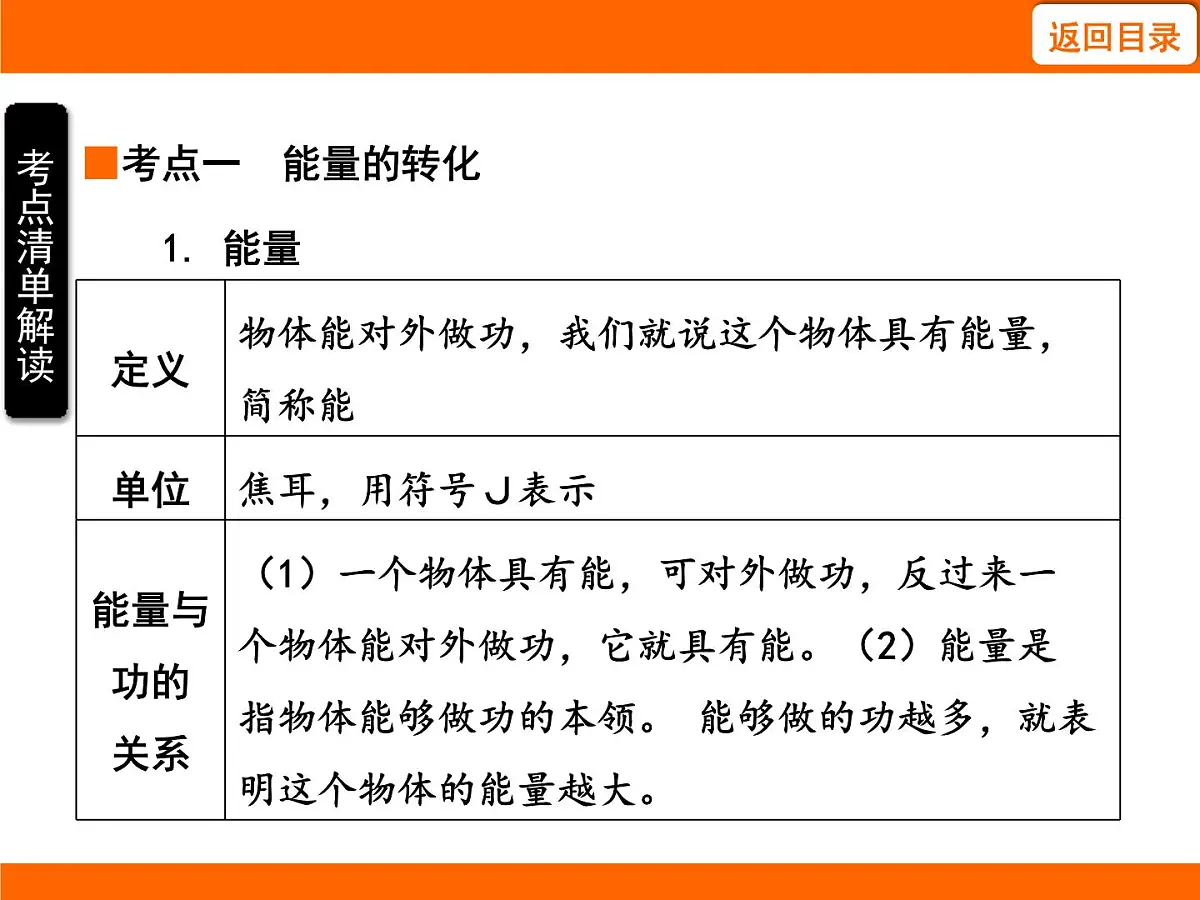 2025-2026学年度北师大版物理九年级上册10.1 机械能 课件第3页