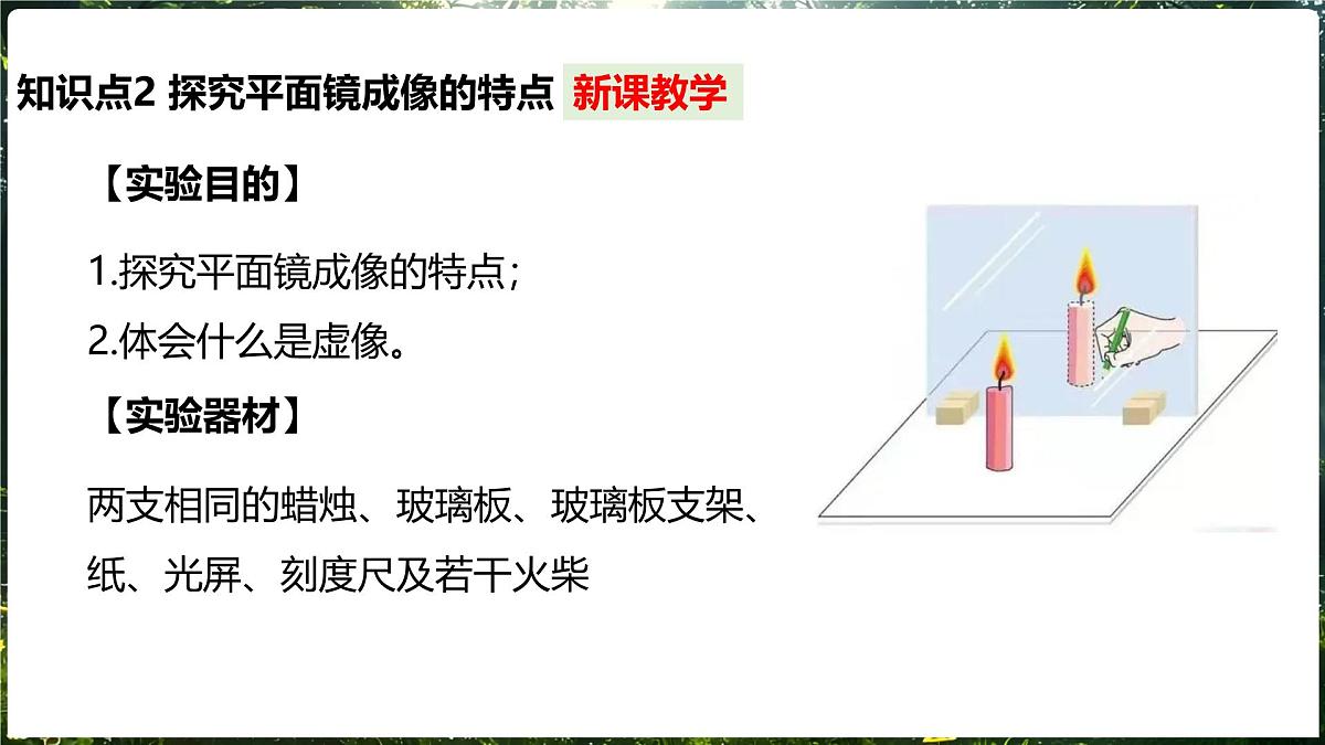 沪科版(2024)物理八年级全一册 3.2 探究:平面镜成像 (课件)第5页