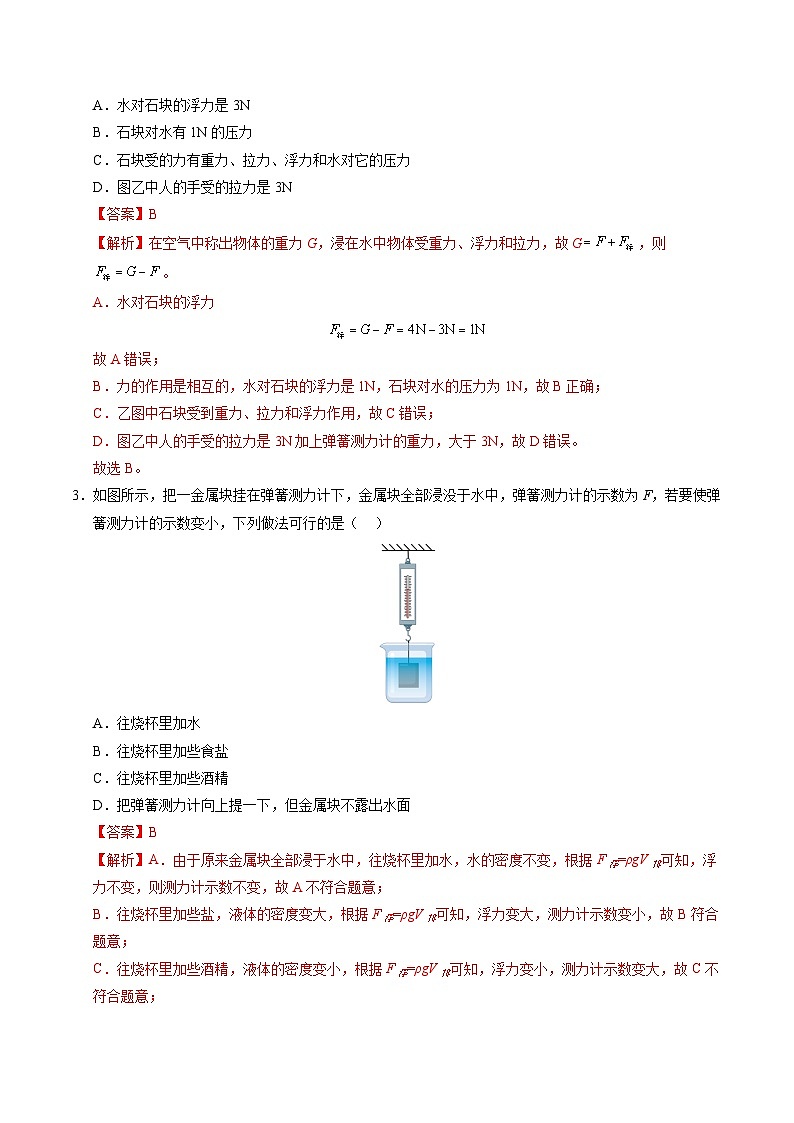 第九章 浮力 单元检测(解析版)第2页