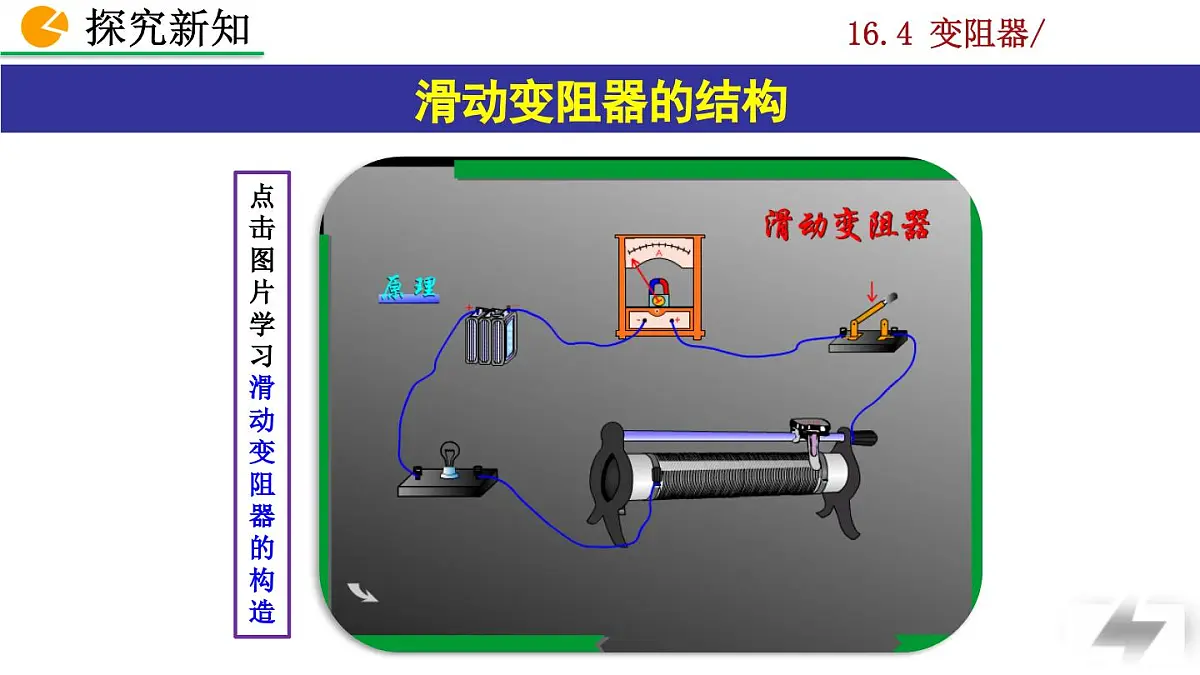 人教版物理九年级全一册16.4 变阻器(课件)第7页