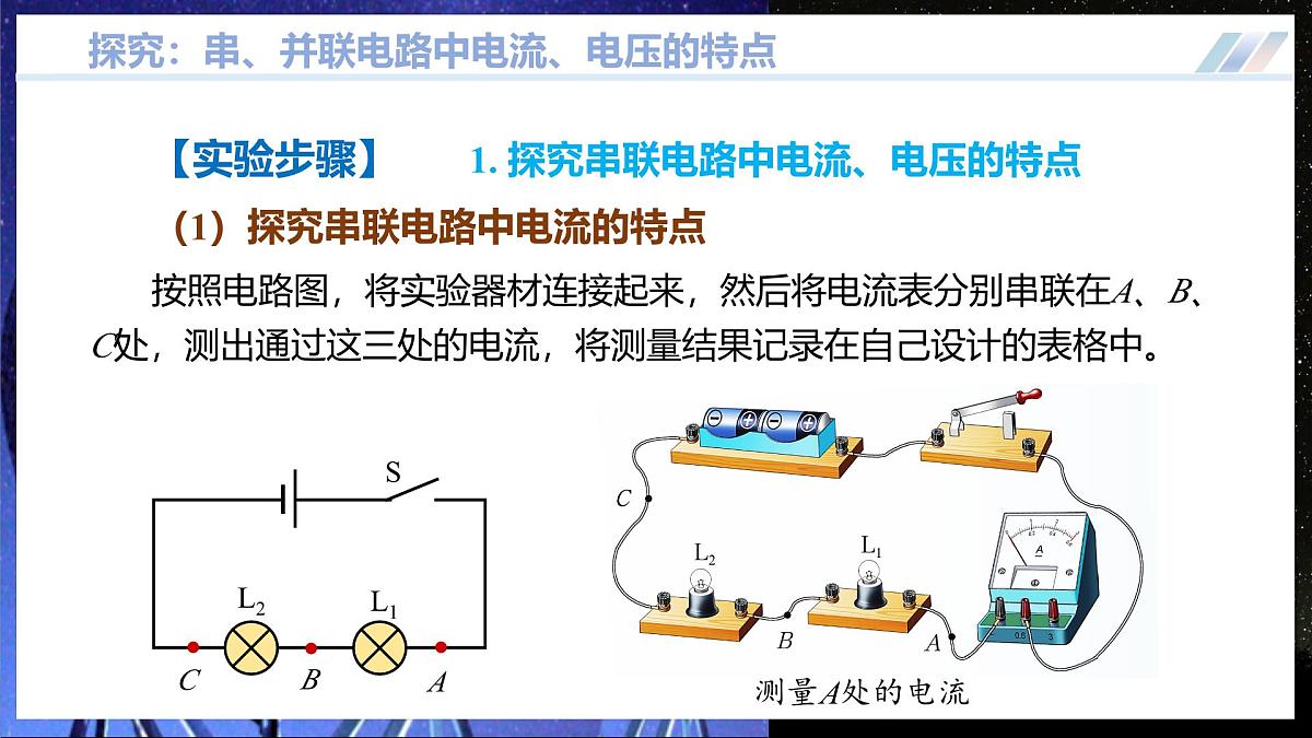 第五节++探究:串、并联电路中电流、电压的特点(培优教学课件)第7页