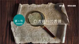 2025年秋滬科版八年級(jí)物理全一冊(cè) 第一節(jié)  凸透鏡與凹透鏡（課件）