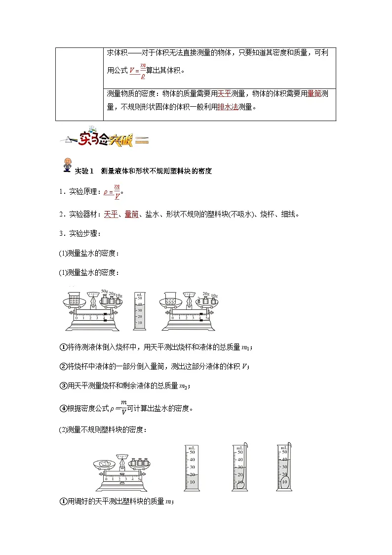 专题07: 质量与密度(解析版)-备战2024年中考物理精选考点专练(知识清单+基础+拔高)第3页