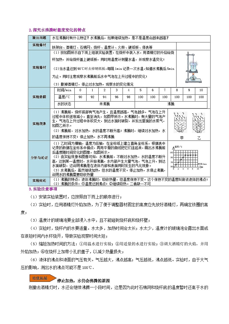 課時(shí)3.3  汽化和液化（原卷版）第3頁(yè)