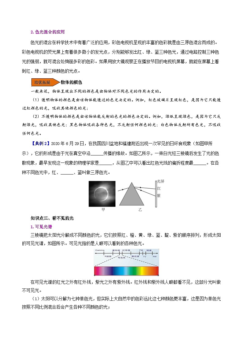 課時(shí)4.5  光的色散（原卷版）第3頁(yè)