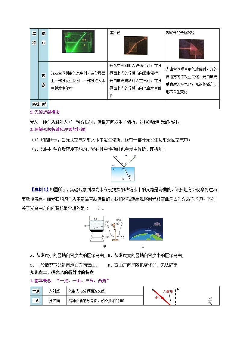 課時(shí)4.4  光的折射（原卷版第2頁(yè)