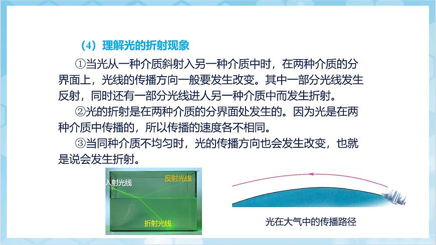 人教版（2024）物理八上4.4《 光的折射》（教學(xué)課件）第7頁(yè)