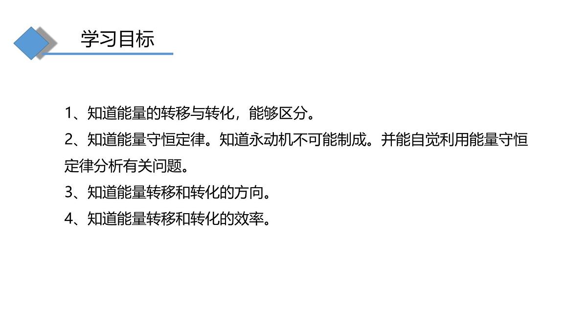 21.1 能量的转化与守恒 课件 -2025-2026学年物理沪科版九年级全一册第3页