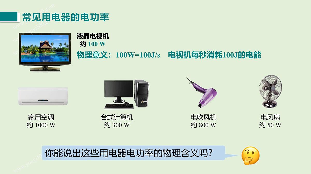 第1课时 电功率第8页