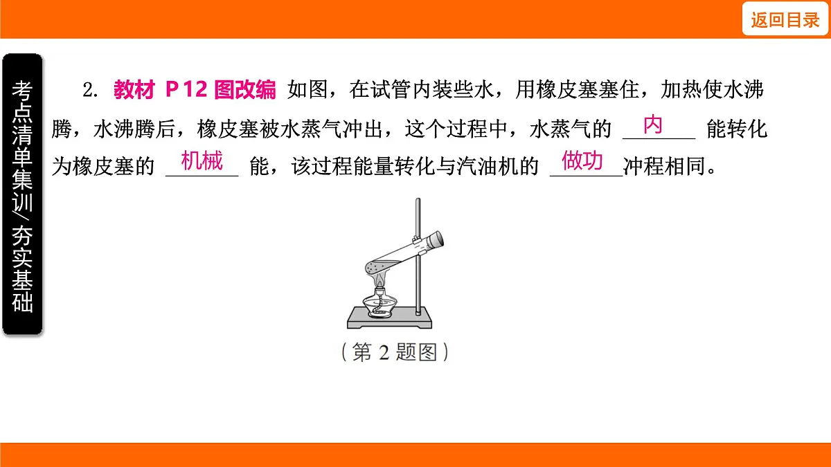 2025-2026学年度北师大版物理九年级上册10.4 热 机 课件 (含答案解析)第4页