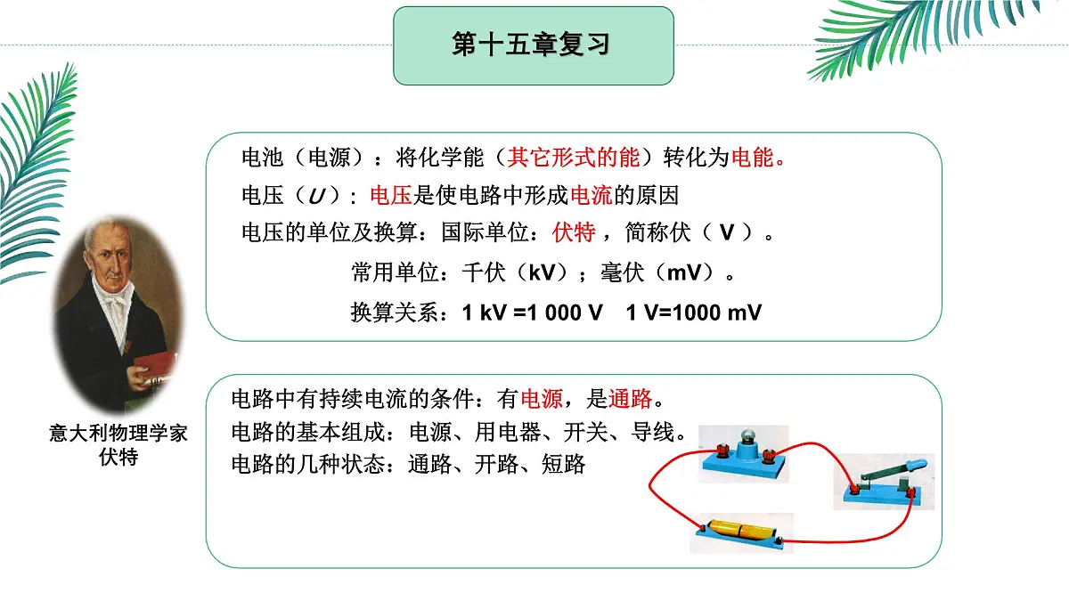 【教学课件】初中物理沪科版九年级全一册第十五章复习课课件第6页